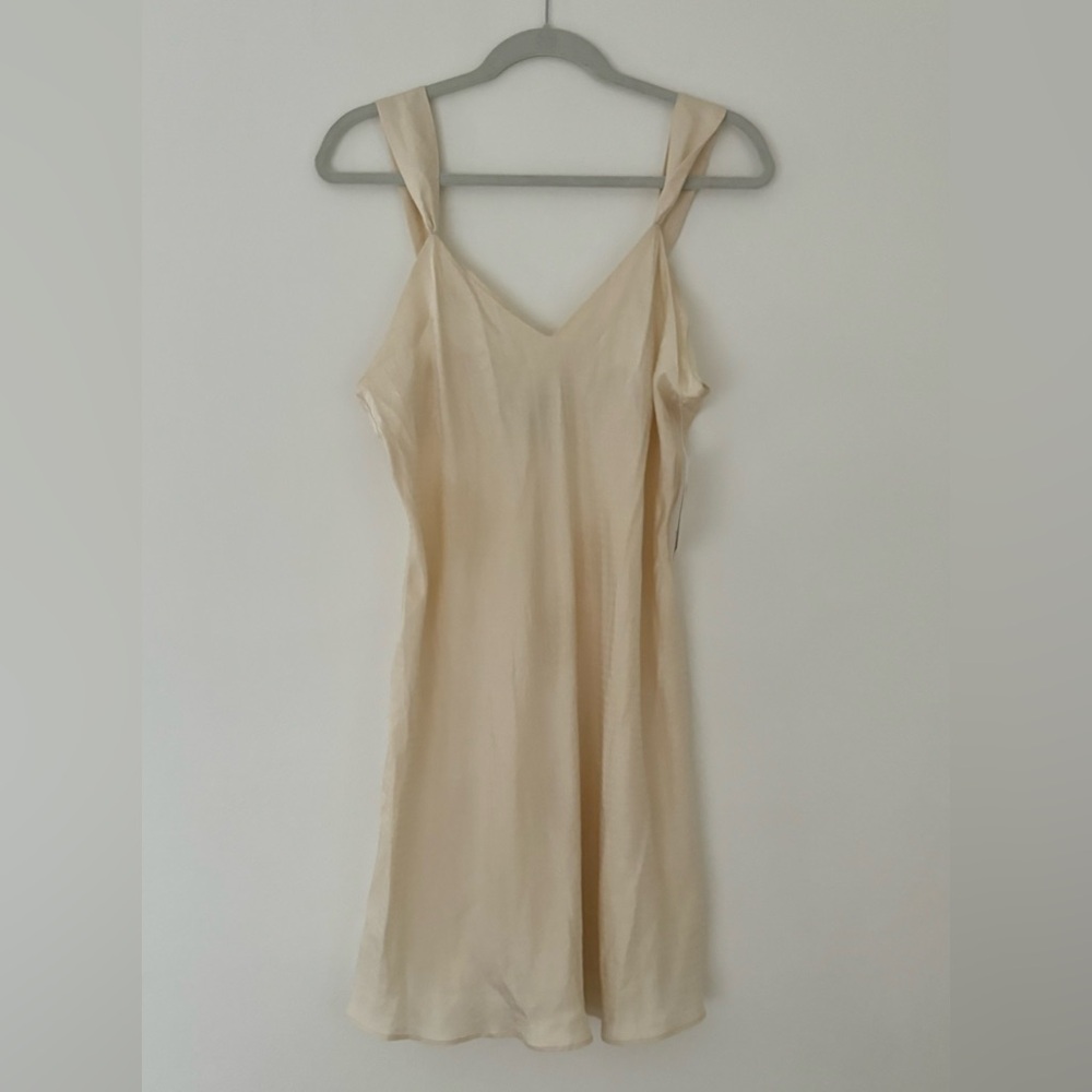 Vintage Silk Mini Slip Dress